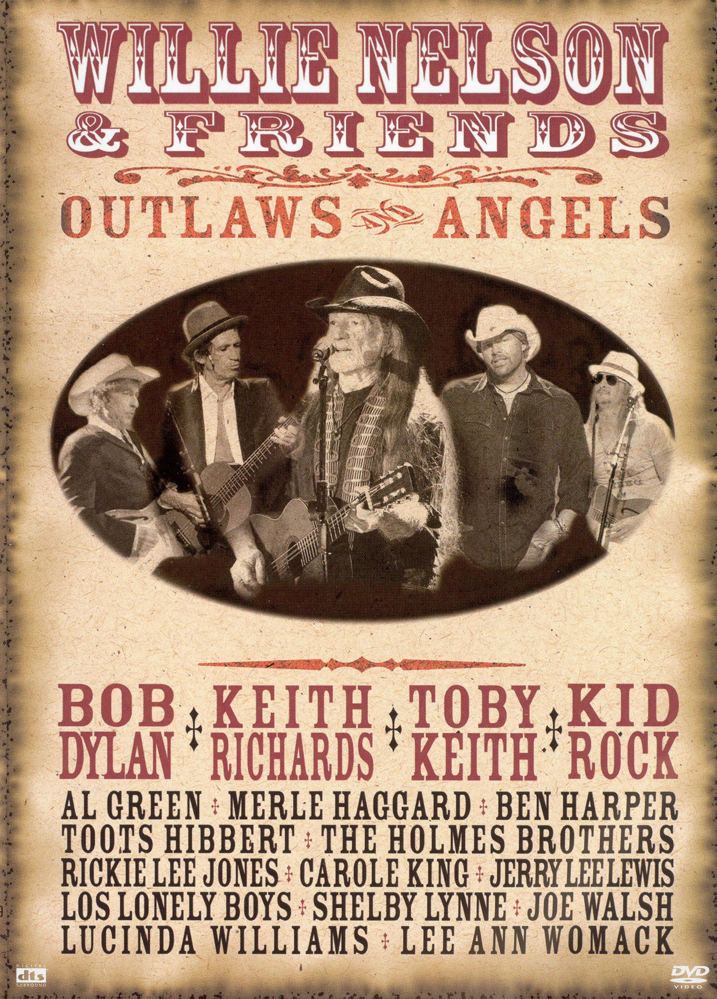 Willie Nelson and Friends/Outlaws and Angels cover art