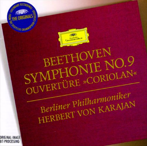 Beethoven: Symphonie No. 9 [1962]; Ouvertüre "Coriolan" cover art