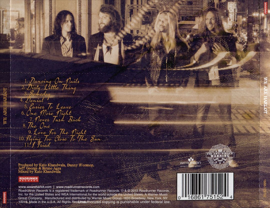 We Are Harlot cover art