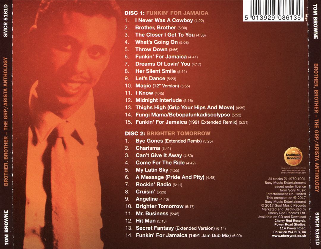 Brother, Brother: The GRP/Arista Anthology cover art