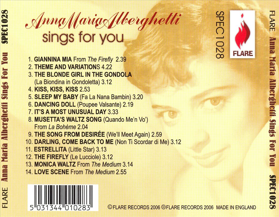 Sings for You cover art