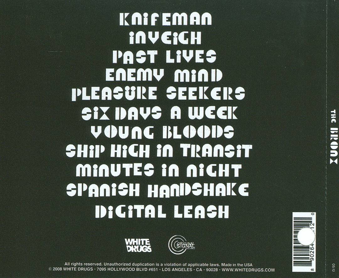 Bronx [2008] cover art
