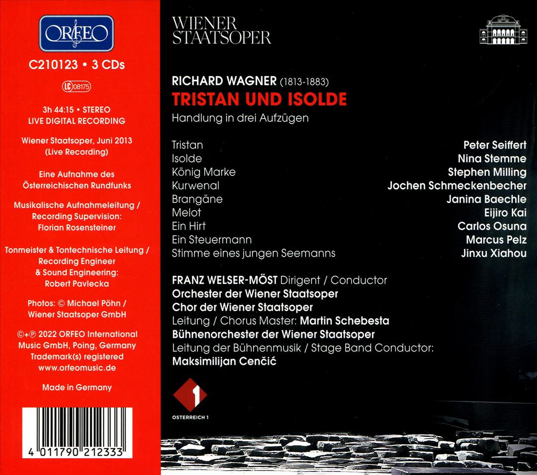 Richard Wagner: Tristan und Isolde cover art