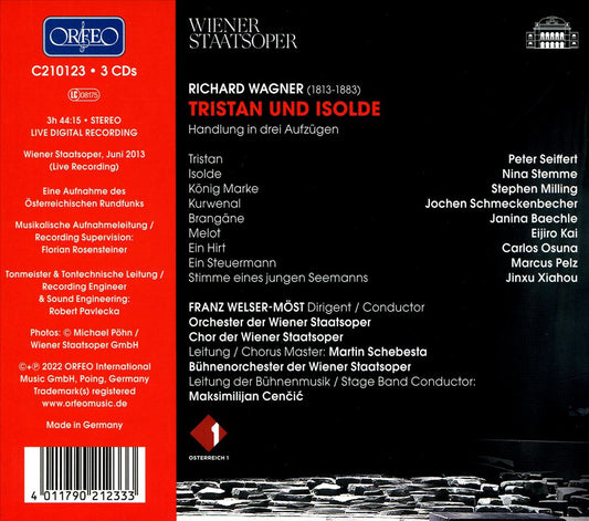 Richard Wagner: Tristan und Isolde cover art