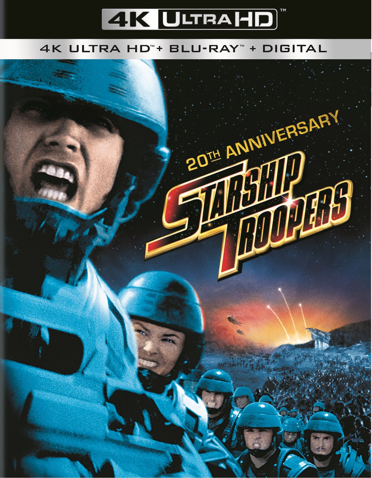 Starship Troopers [20th Anniversarty Ed.] [With Digital Copy] [4K Ultra HD Blu-ray] cover art