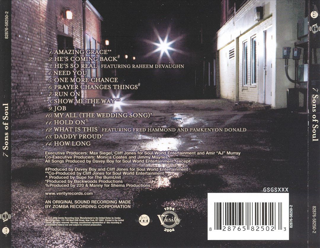 7 Sons of Soul cover art