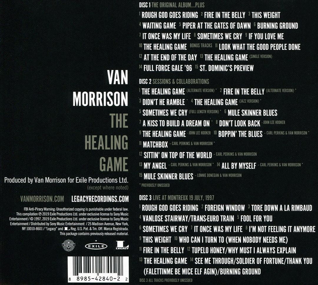 The Healing Game [20th Anniversary Deluxe Edition] cover art
