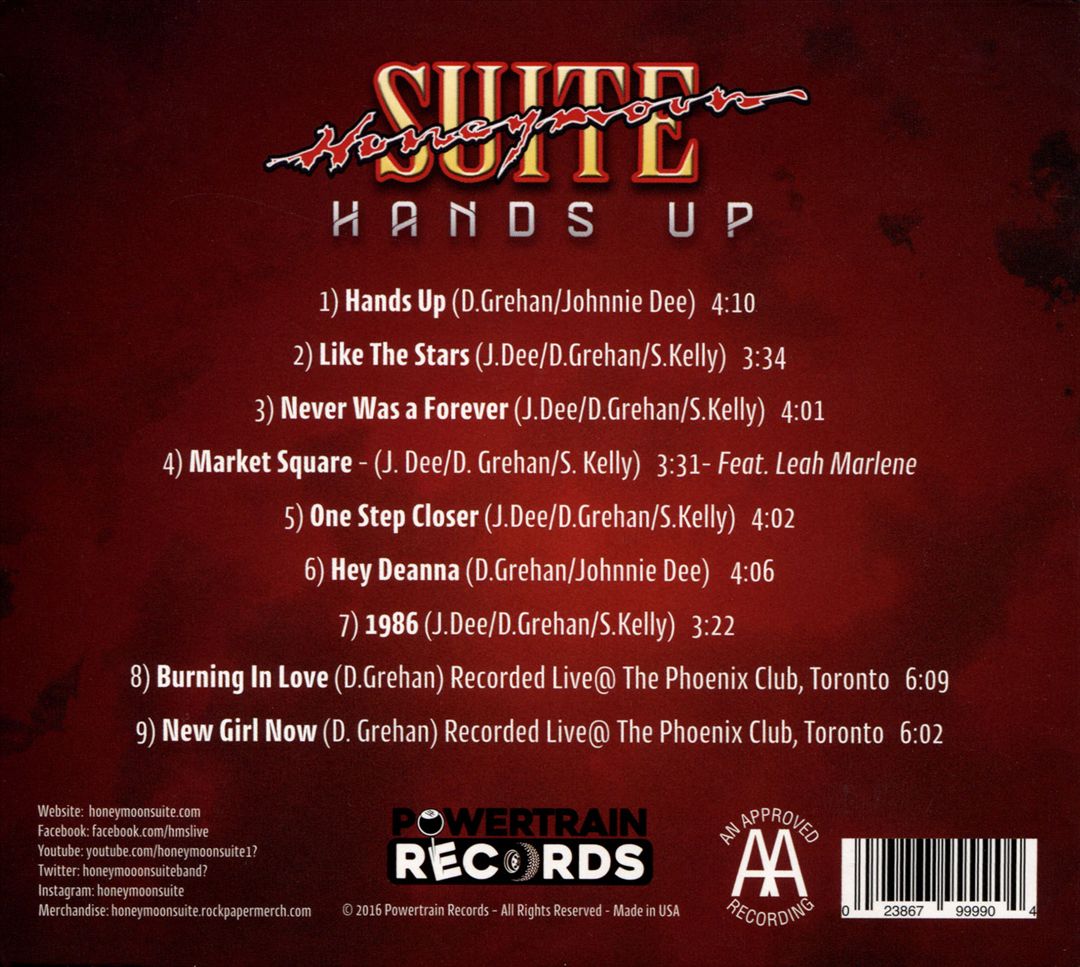 Hands Up cover art