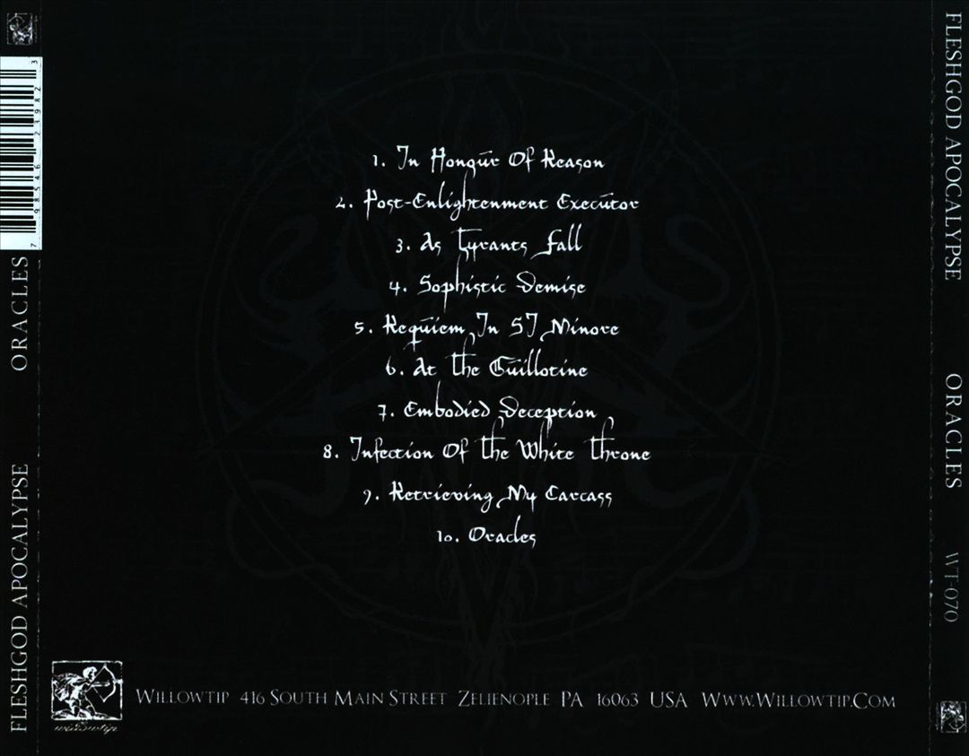 Oracles cover art