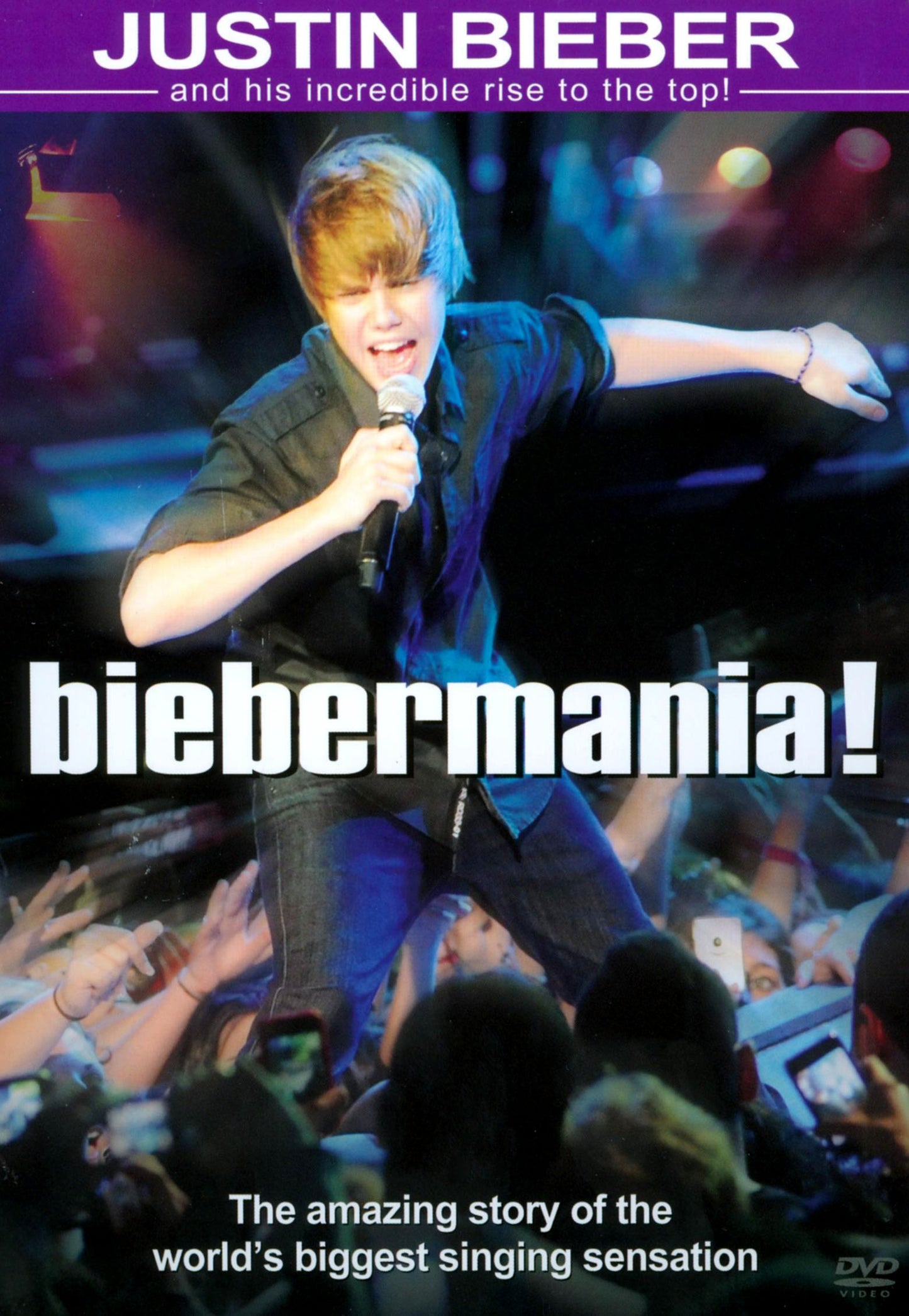 Biebermania [DVD] cover art
