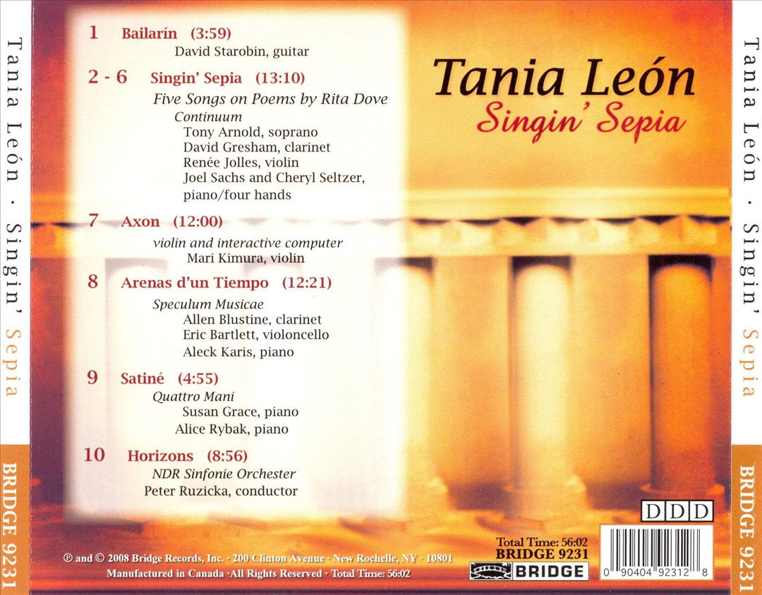 Singin' Sepia cover art