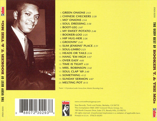 Very Best of Booker T. and the MG's [Stax] cover art