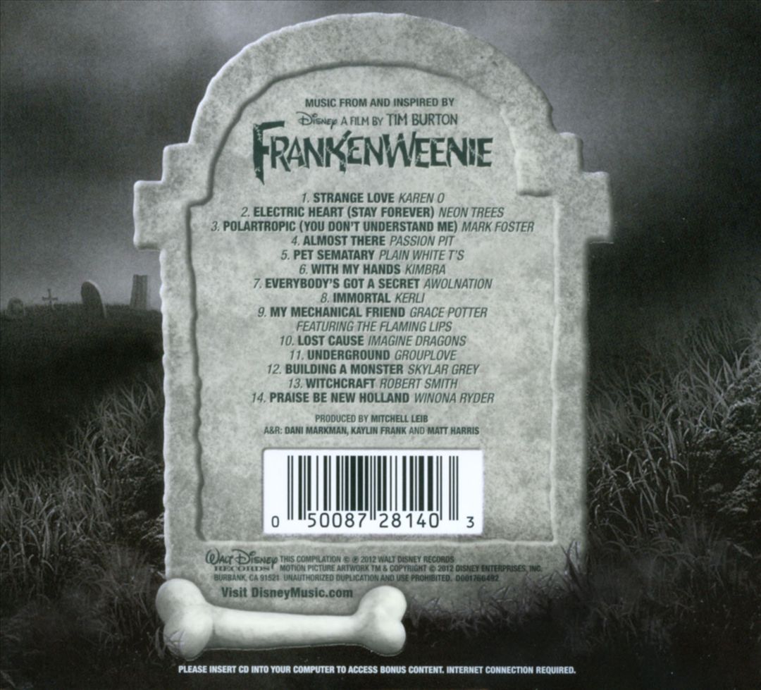 Frankenweenie Unleashed! cover art