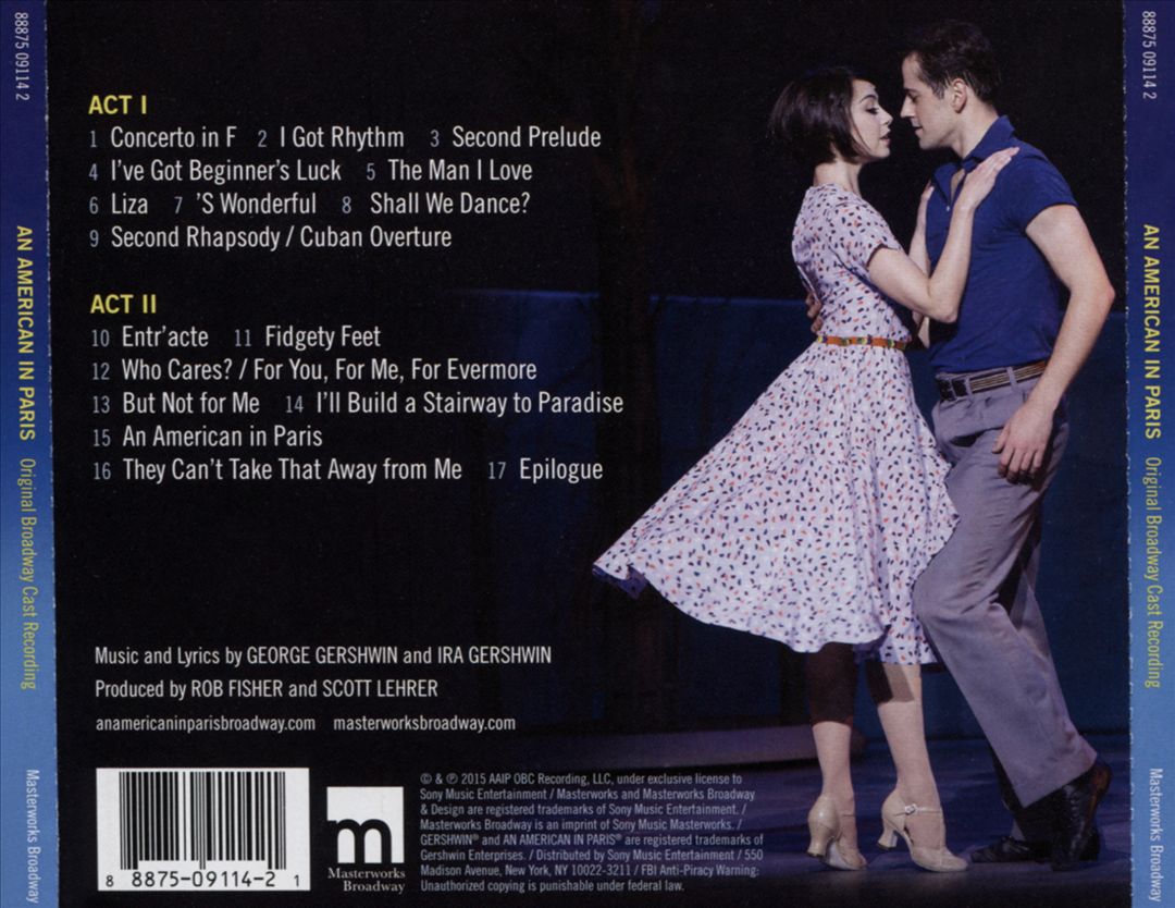 American in Paris [Original Broadway Cast Recording] cover art