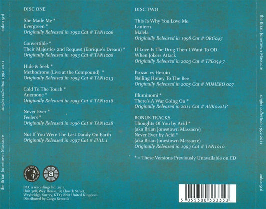 Singles Collection (1992-2011) cover art