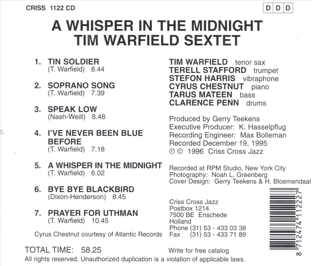Whisper in the Midnight cover art