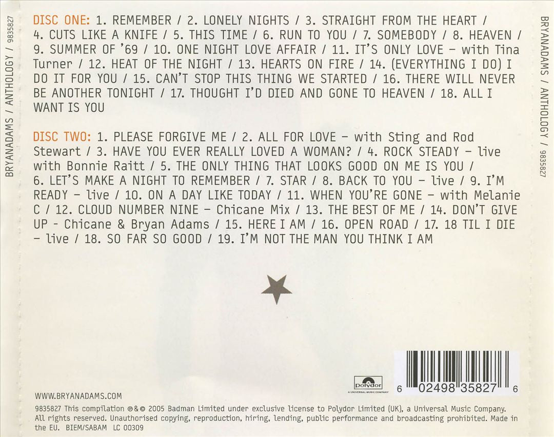 Anthology [Bonus Track] cover art