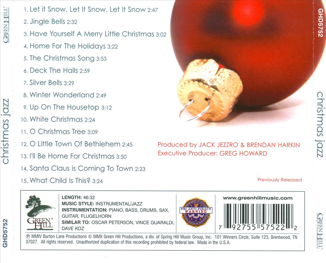 Christmas Jazz cover art