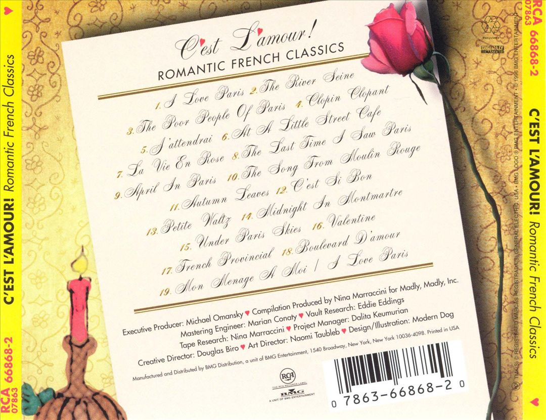 C'est L'amour: Romantic French Classics cover art