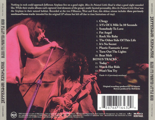 Bless Its Pointed Little Head [Bonus Tracks] cover art