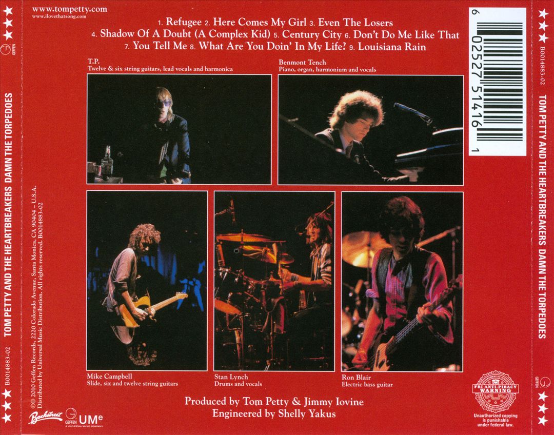Damn the Torpedoes cover art