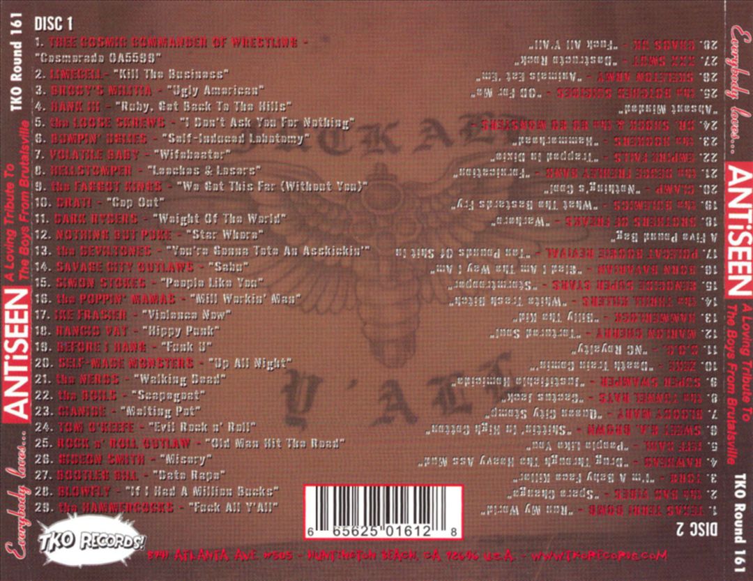 Everybody Loves Antiseen cover art
