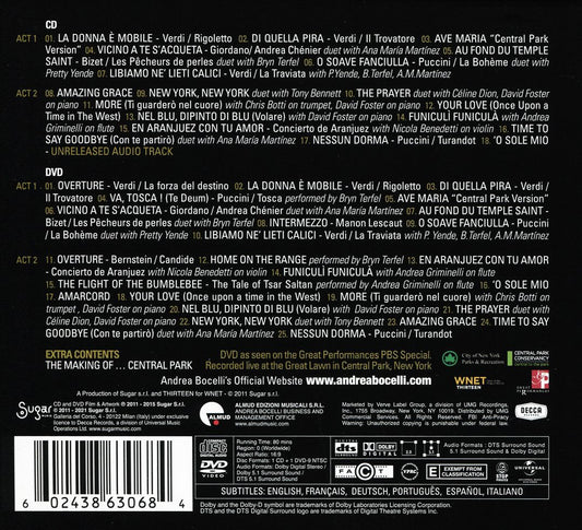 Concerto: One Night in Central Park cover art