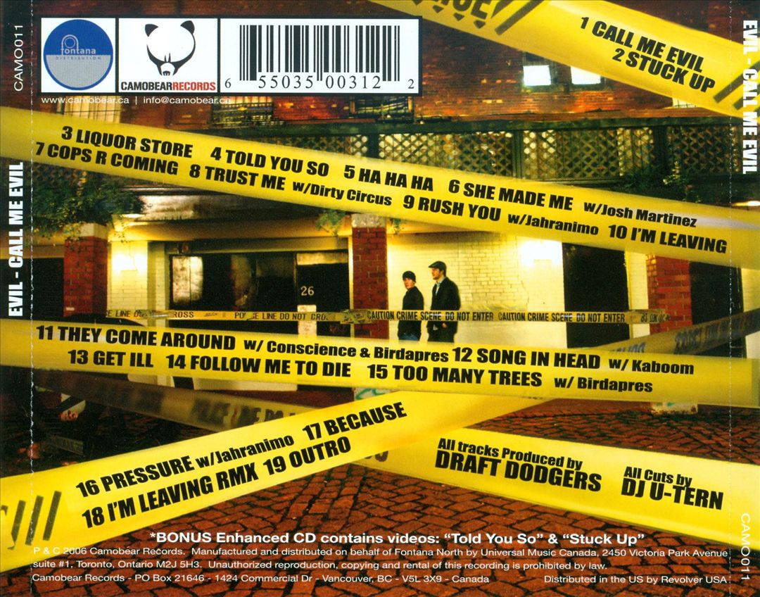 Call Me Evil cover art