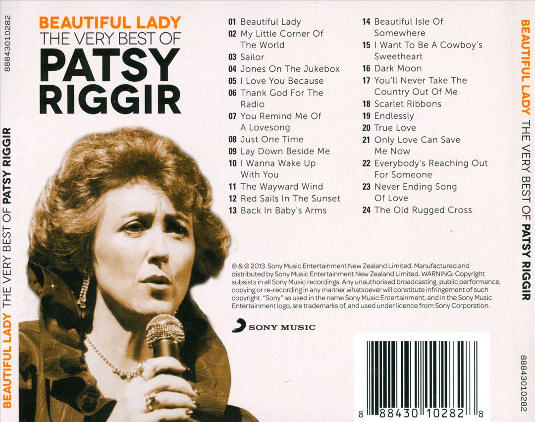 Beautiful Lady: The Very Best Of Patsy Riggir cover art