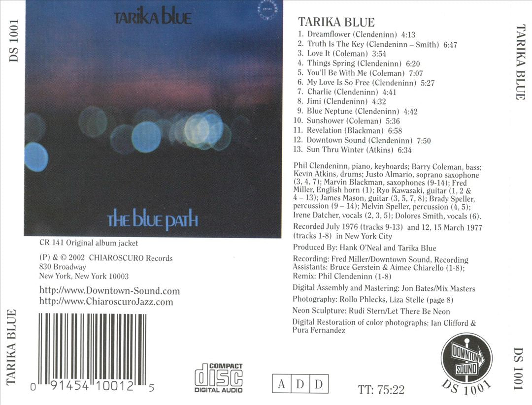 Tarika Blue cover art