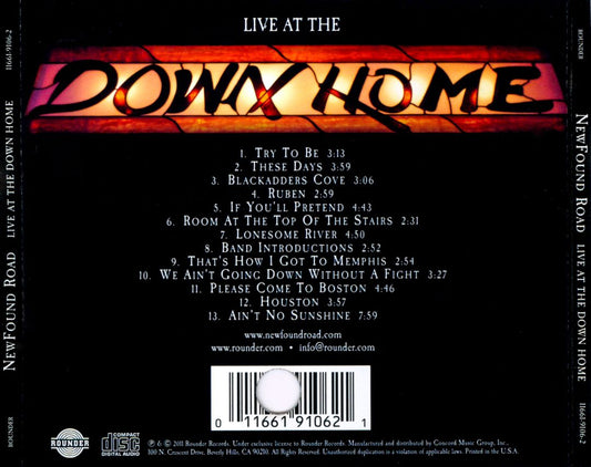 Live at the Down Home cover art