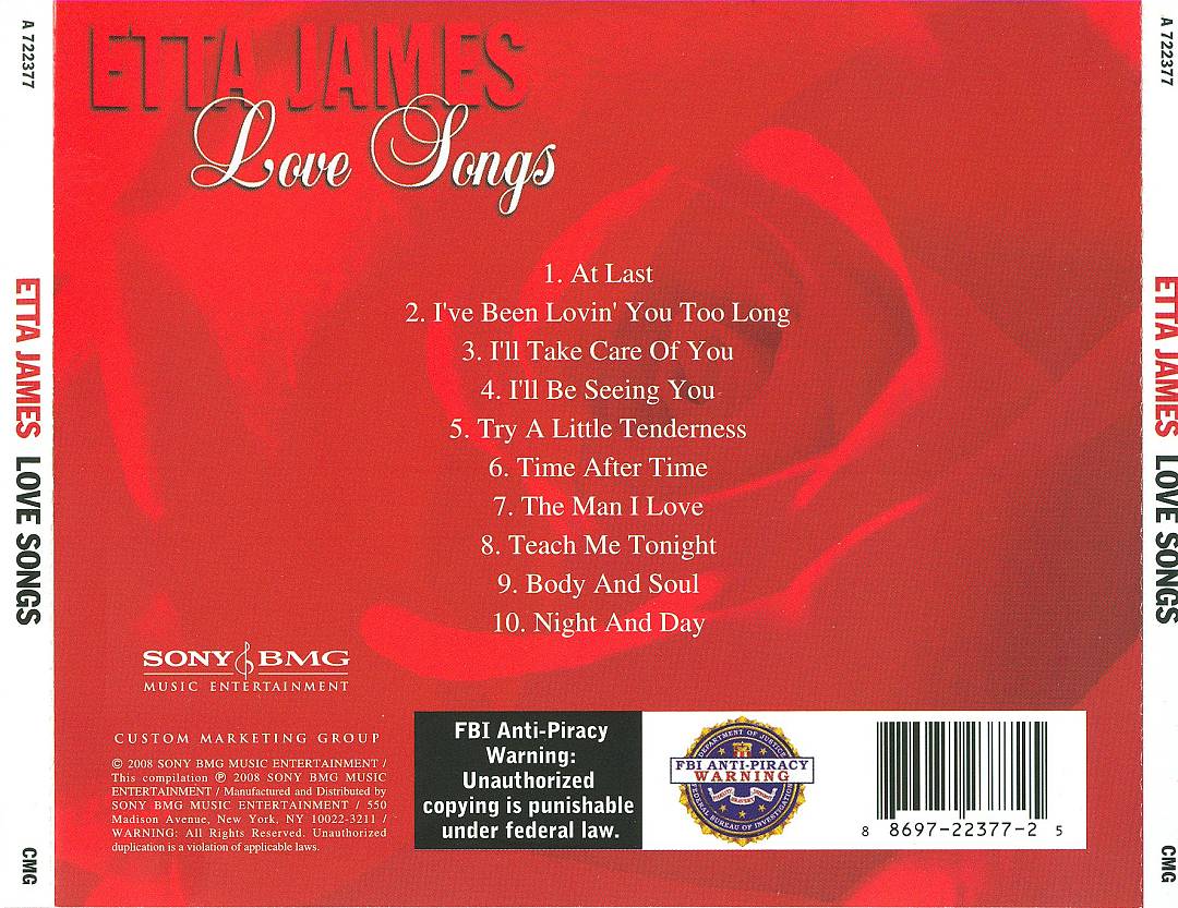 Love Songs [Sony BMG] cover art