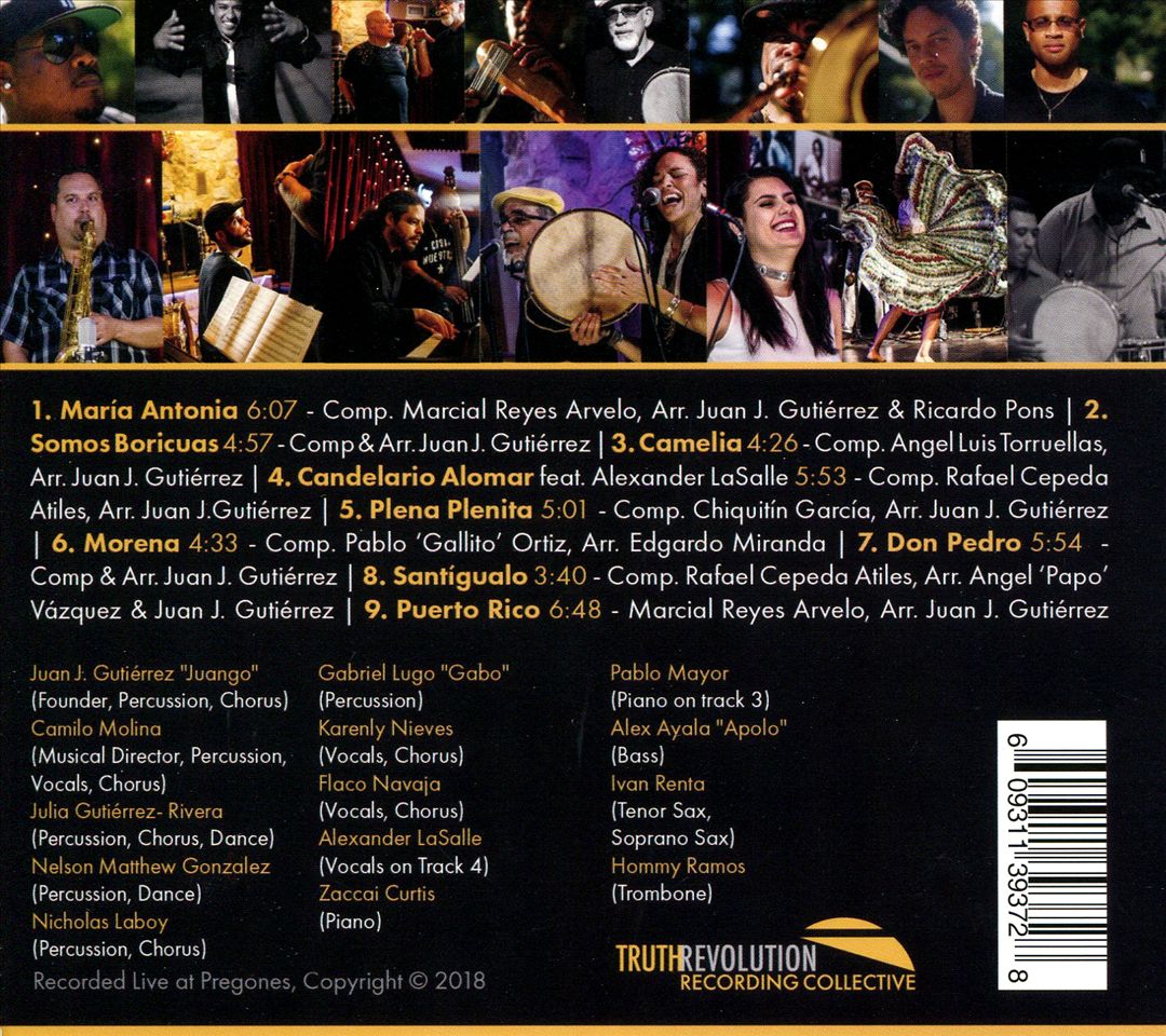 Live at Pregones [35 Years of Bomba & Plena] cover art