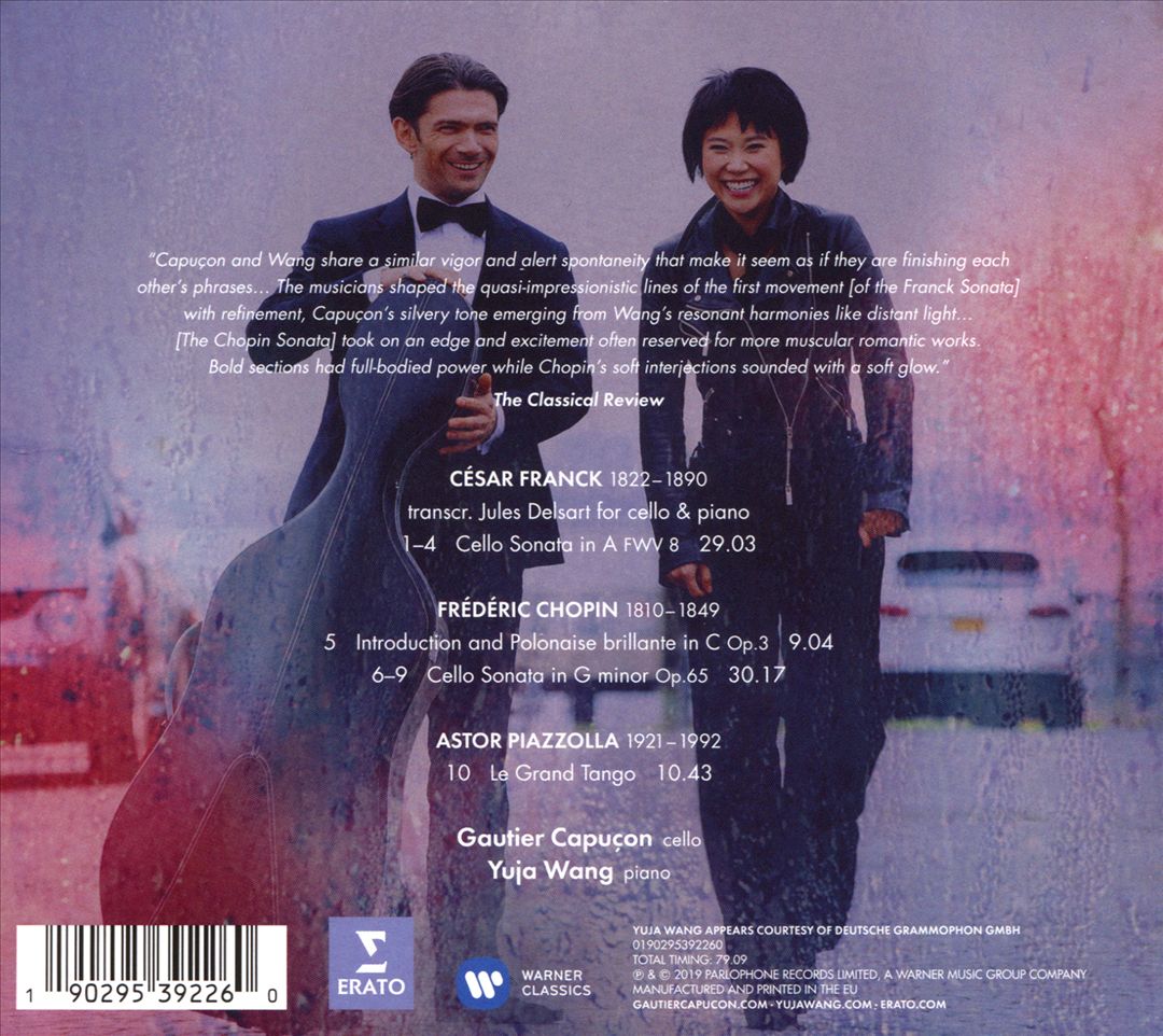 Franck, Chopin cover art