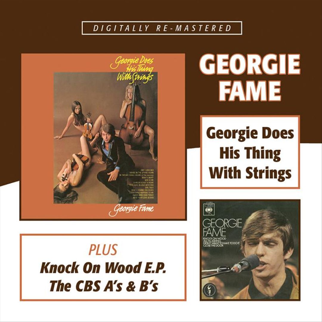 Georgie Does His Thing  With Strings / Knock On Wood E.P. / The CBS A's & B's cover art