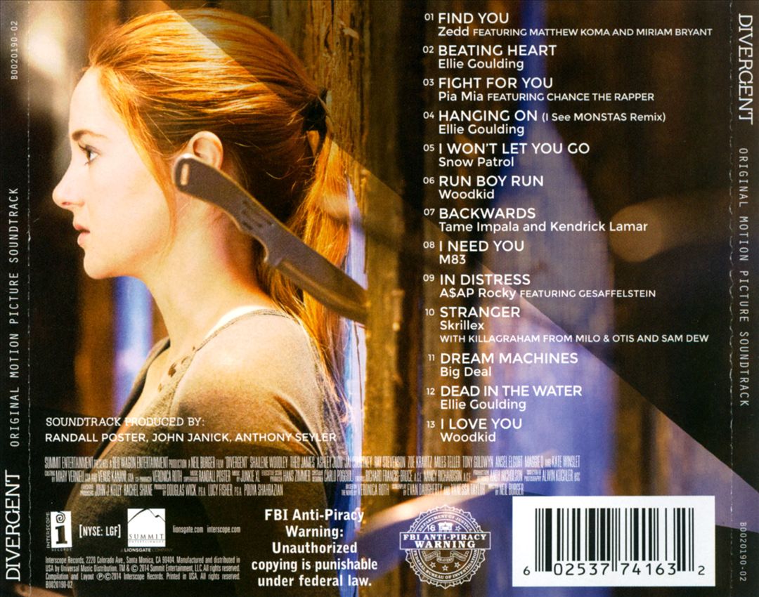 Divergent [Original Motion Picture Soundtrack] cover art