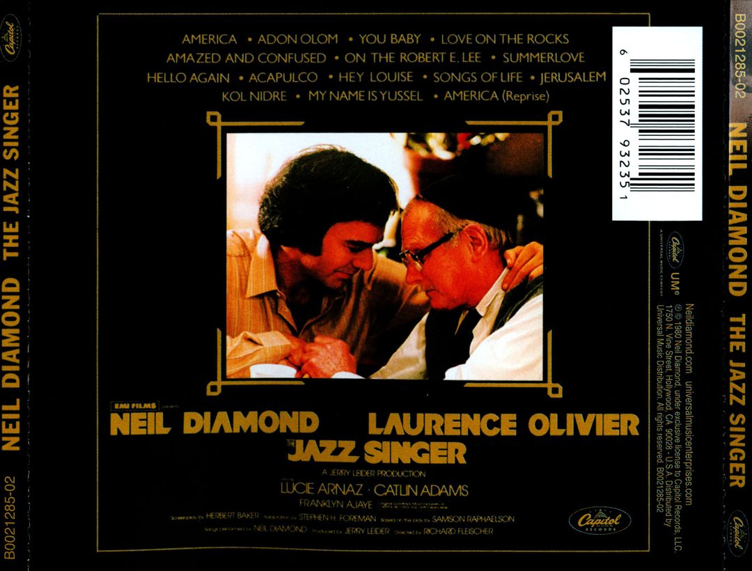 Jazz Singer [Original Motion Picture Soundtrack] cover art