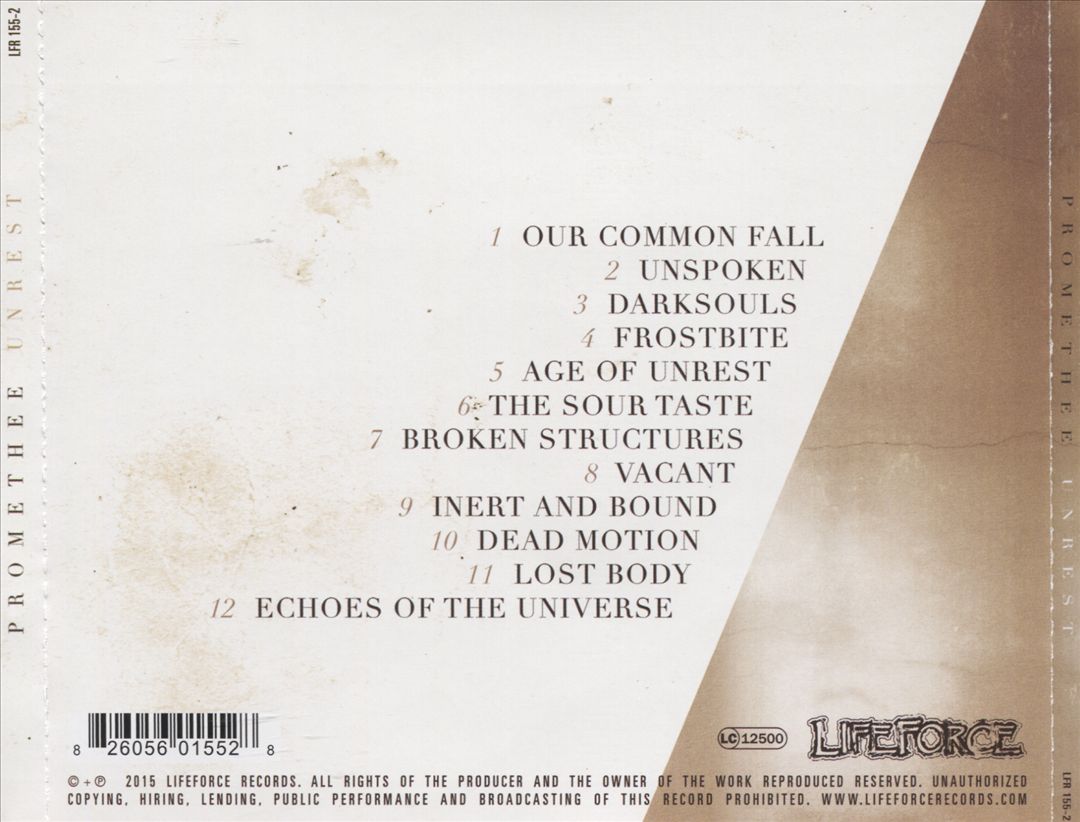 Unrest cover art