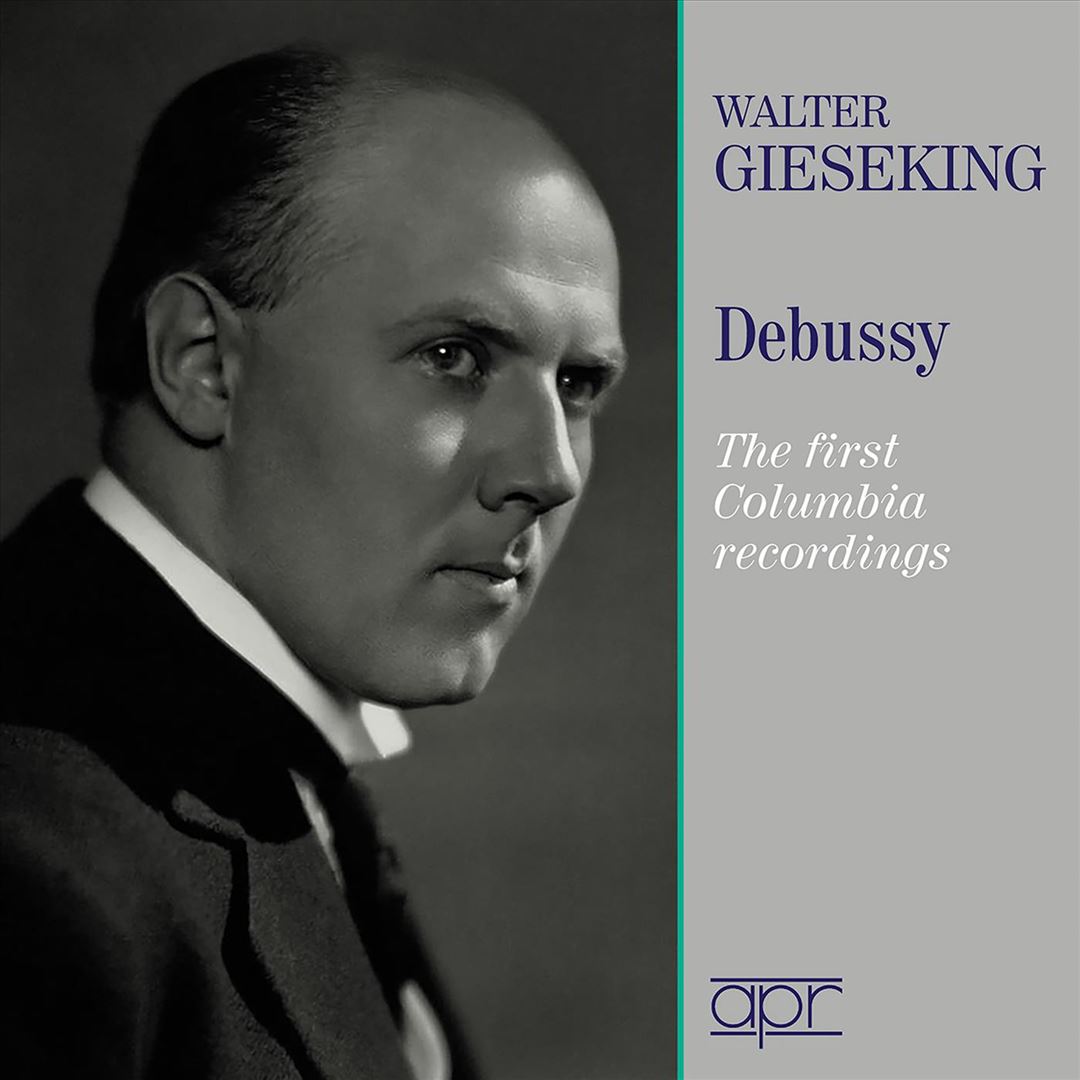 Debussy:  The first Columbia recordings cover art