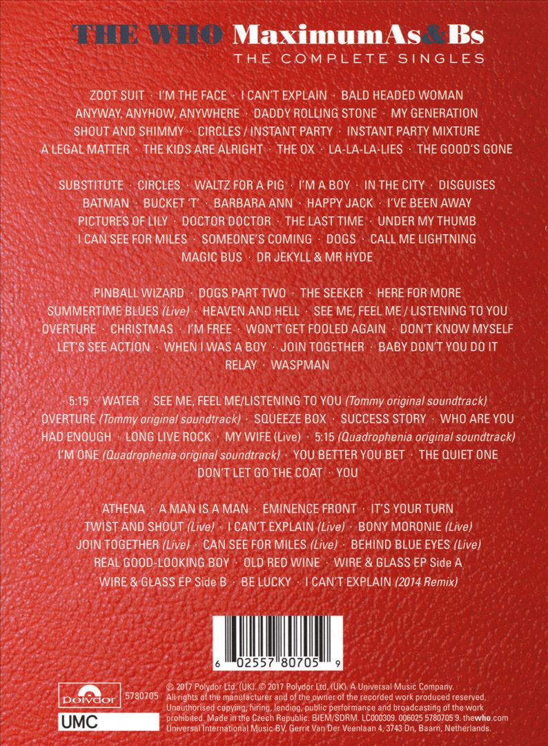 Maximum A's & B's cover art