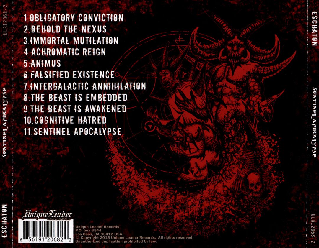 Sentinel Apocalypse cover art