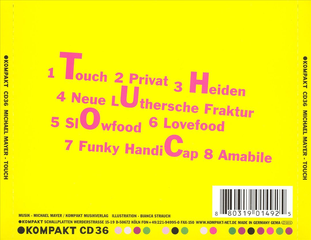 Touch cover art
