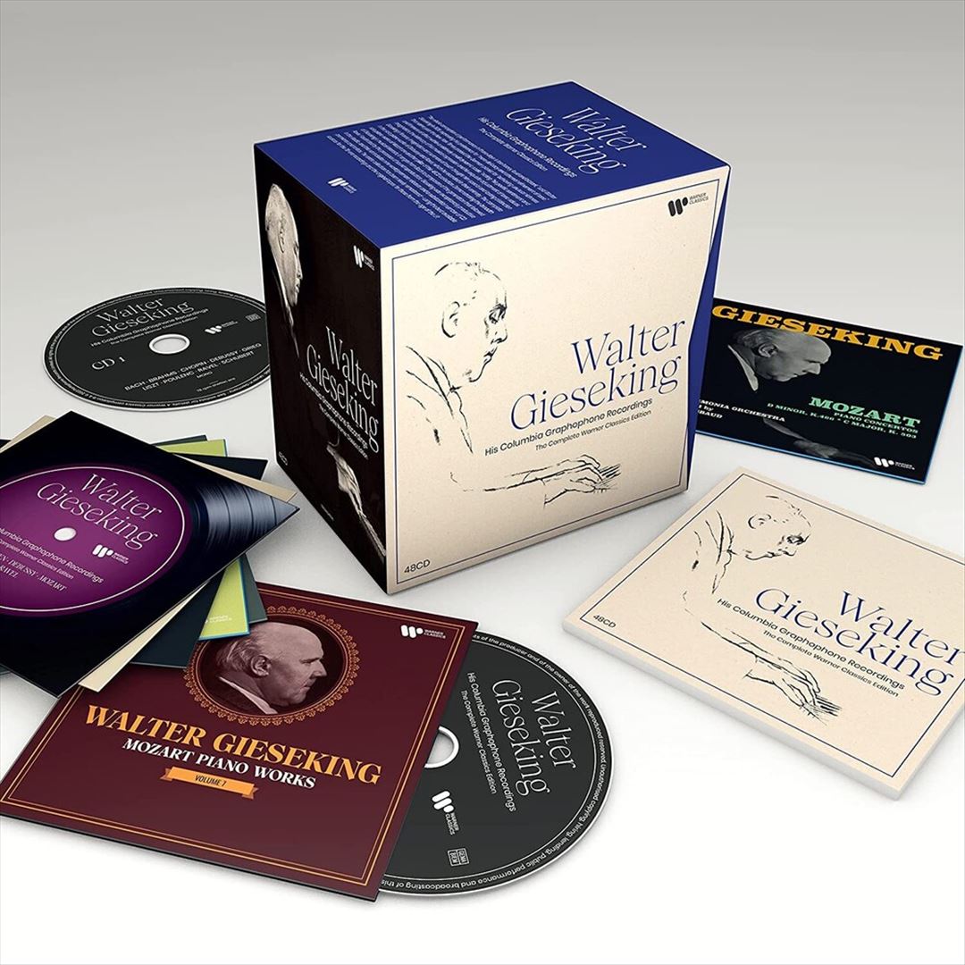 Walter Gieseking: His Columbia Gramophone Recodrings (The Complete Warner Classics Edition) cover art