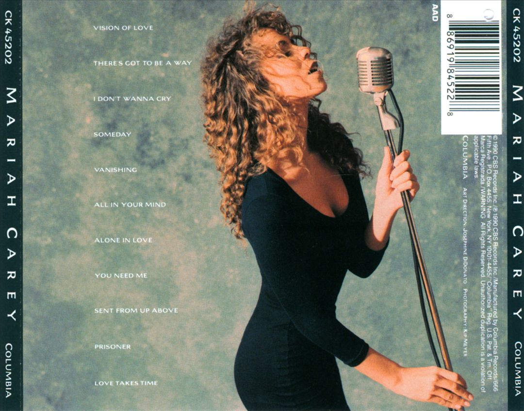 Mariah Carey cover art