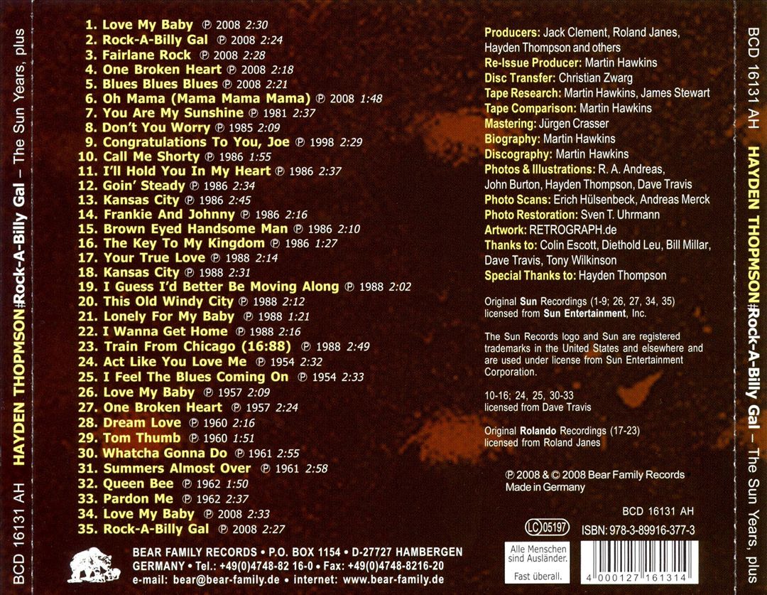 Rockabilly Gal: The Sun Years Plus cover art
