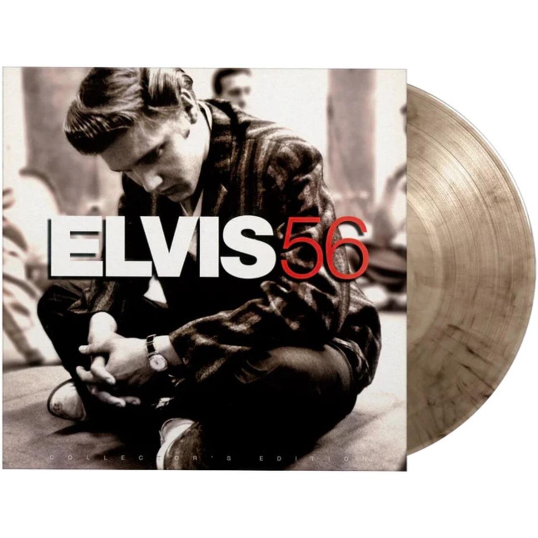 Elvis 56 [Limited 180-Gram Crystal Clear & Black Marble Colored Vinyl] cover art
