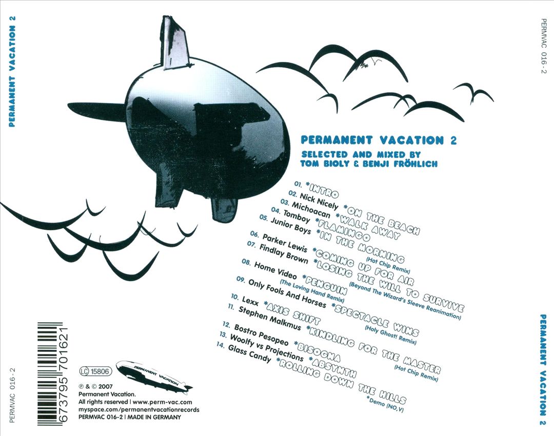 Permanent Vacation, Vol. 2 cover art