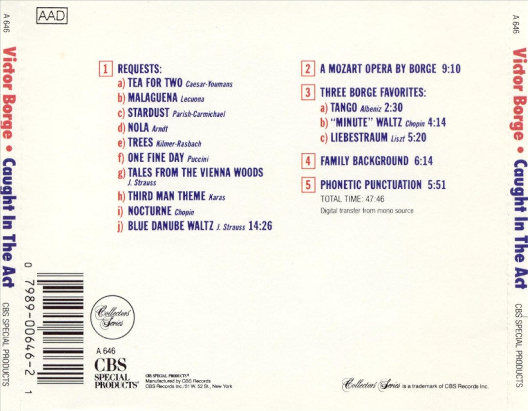 Caught in the Act cover art