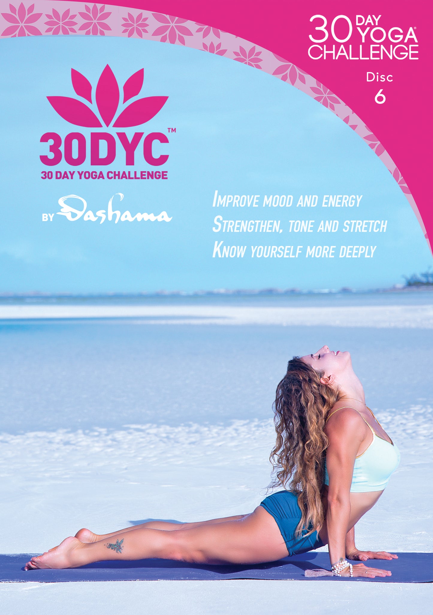 Dashama Konah Gordon: 30 Day Yoga Challenge - Disc 6 cover art