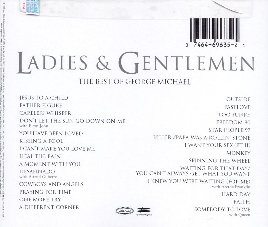 Ladies & Gentlemen: The Best of George Michael cover art